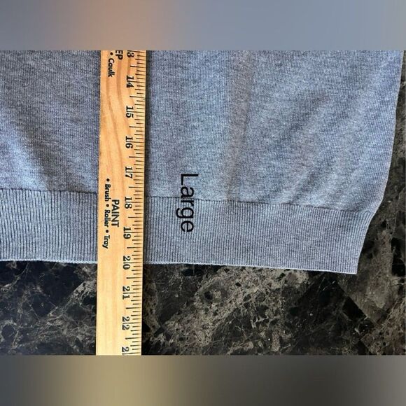 Women's Hello Kitty Snowman & Snowflakes Sweater Knit Cotton Winter Gray - Picture 5 of 10